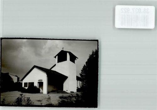 Hüfingen Ev. Kirche Ort handschriftlich Foto Original aus Archiv eines Ansichtskartenverlages