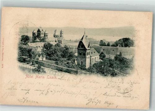 Glees 1897 Kirche Abtei Maria Laach