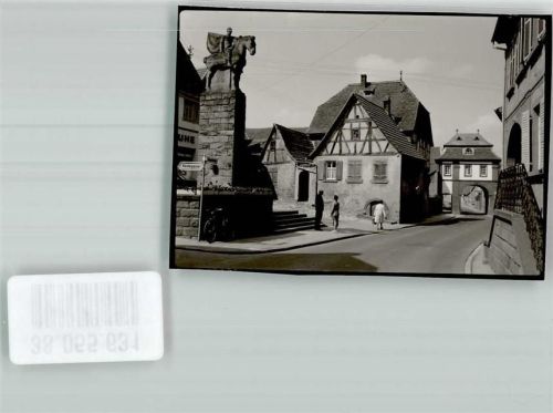 Göllheim Ort handschriftlich Foto Original aus Archiv eines Ansichtskartenverlages