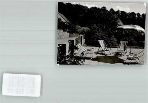 Erbach Haus am Hang Ort handschriftlich Foto Original aus Archiv eines Ansichtskartenverlages