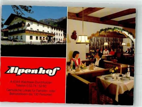 Walchsee Gasthaus Alpenhof