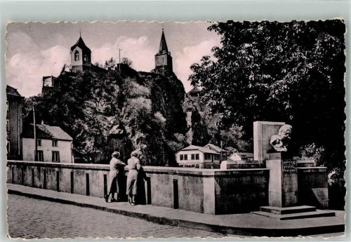 Vianden Denkmal Victor Hugo Brücke