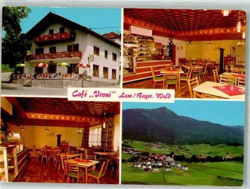 Lam Cafe Vroni mit Panorama des Ortes Fotograf Kohlbauer