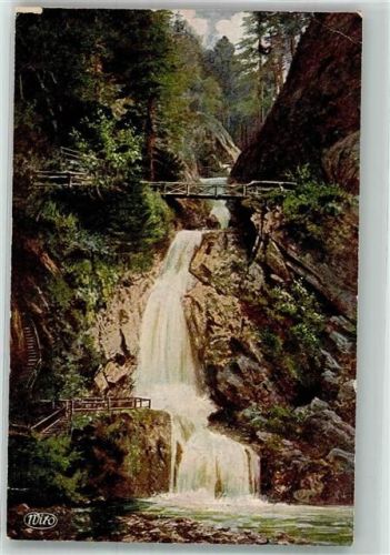 Allerheiligen Wasserfall Künstler Karte Nr. 2779 C