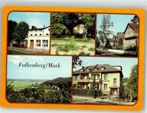 Falkenberg FDGB-Erholungsheim Zum Falken Theodor-Fontane-Platz Oderbruch FDGB-Bettenhaus Am Buchenberg Fotograf Kampmann VEB Bild und Heimat