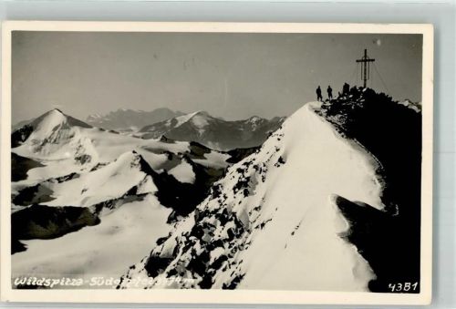 Sölden 1939 Wildspitze Gipfelkreuz Südgipfel