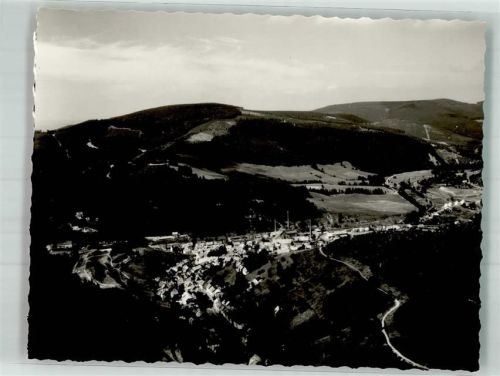 Lautenthal Fliegeraufnahme Foto Original aus Archiv eines Ansichtskartenverlages