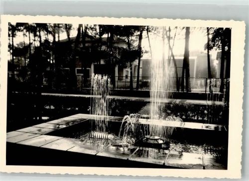 Milano 1964 Ort handschriftlich Springbrunnen