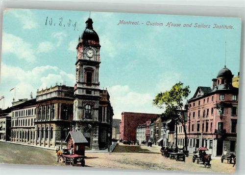 Montreal 1909 Rathaus Sailors Institute