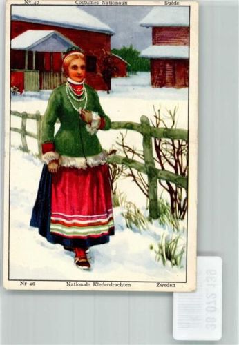 Tracht Winter Werbung Chocolat Meurisse FOTO KEINE AK