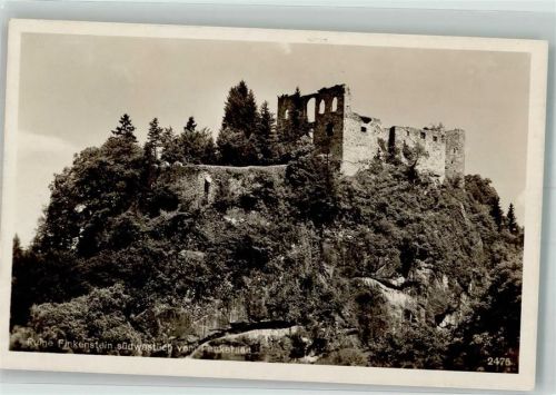 Finkenstein 1942 Burg Ruine Finkenstein