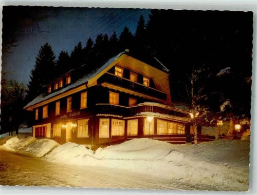 Menzenschwand Gasthaus Pension Waldeck Winter