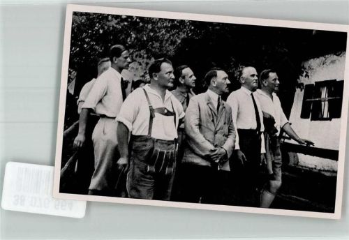 Berchtesgaden Sammelbild Der Führer auf dem Bruckerlehen Sammelwerk Nr. 15 Adolf Hitler Nr. 53 Gruppe 64