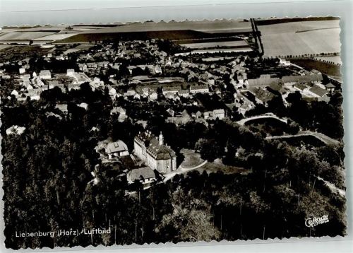 Liebenburg Fliegeraufnahme Schloss Liebenburg