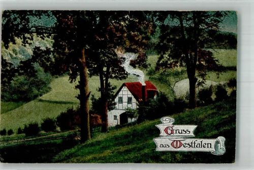 Gruss aus Westfalen Text des Westfalenliedes von Emil Rittershaus