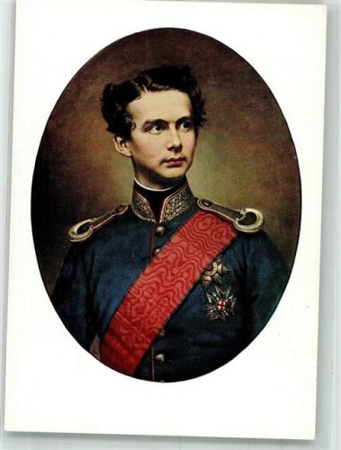 sign. Tauber, Wilhelm Portrait des jungen Königs in Uniform mit Orden