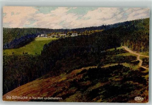 Schmücke No. 3086 Blick vom Sachsenstein