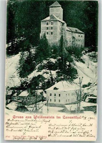 Bad 1901 Schloss Waldenstein