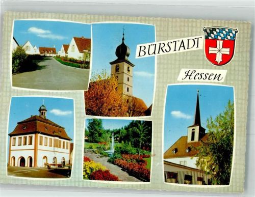 Bürstadt Kirche St. Michael Ev. Kirche Historisches Rathaus Siedlungsstraße Fotograf Wimmer
