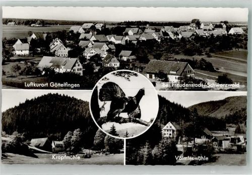 Göttelfingen Gasthaus Völmlesmühle Kropfmühle Auerhahn