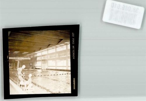 Pleystein Schwimmbad Foto Original aus Archiv eines Ansichtskartenverlages