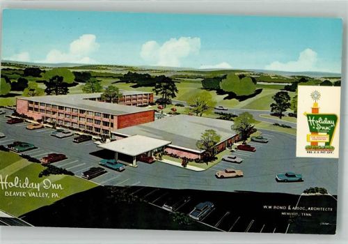 Pittsburgh Hotel Holiday Inn Auto Beaver Valley Pennsylvania Turnpike Beaver Fallls