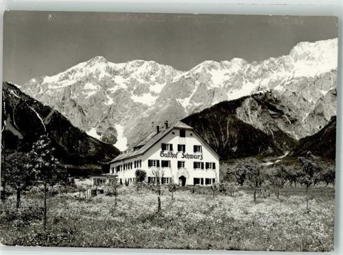 Obermieming 1965 Gasthaus Pension Schwarz