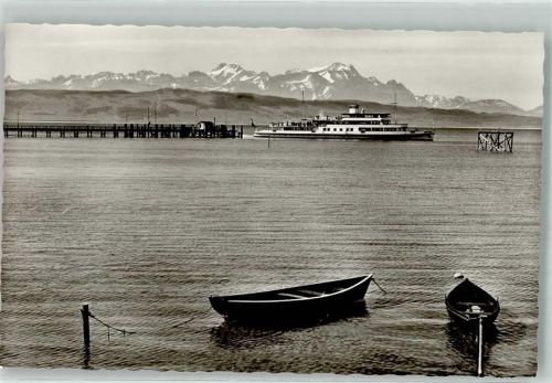 Nonnenhorn Landesteg Dampfschiff