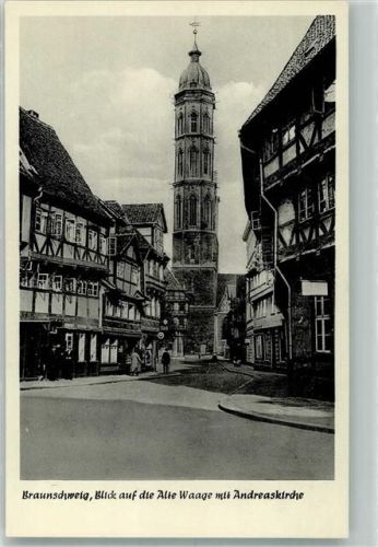 Braunschweig Andreas- Kirche Alte Waage