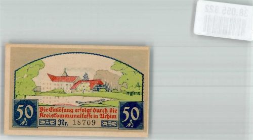 Achim 1921 50 Pfennig