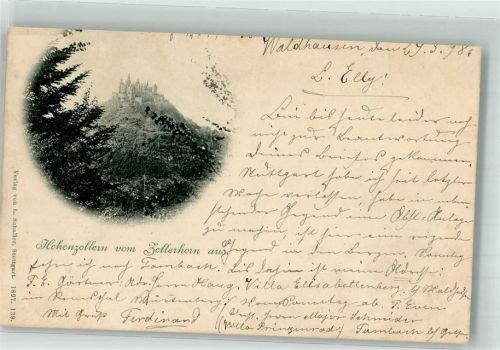 Hohenzollern 1899 Burg