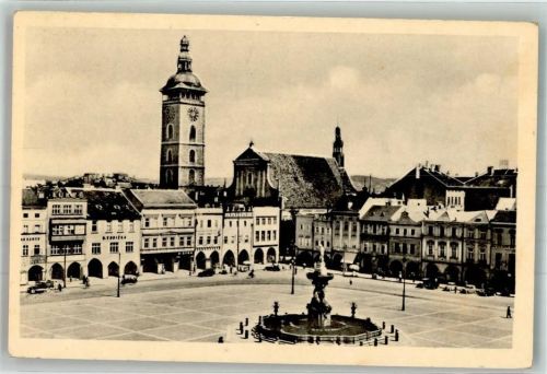 Ceske Budejovice Marktplatz