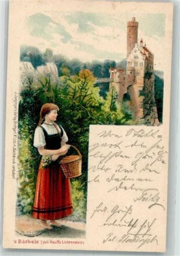 Lichtenstein Schloss Lichtenstein s´Bärbele Hauffs Lichtenstein