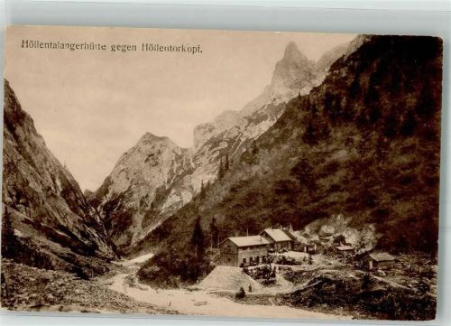 Höllentalangerhütte - Höllentorkopf Hüttenstempel