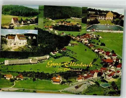Ellenbach Fliegeraufnahme Gasthaus Pension Hagen
