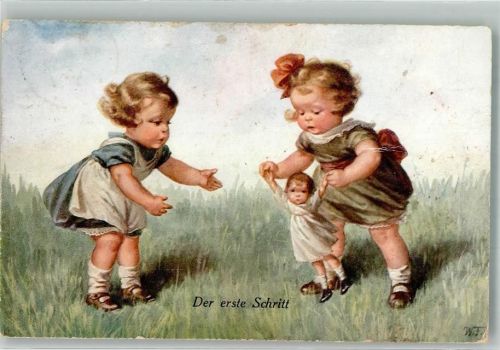 1924 Der erste Schritt Kinder Spielzeug A. V. No. 963