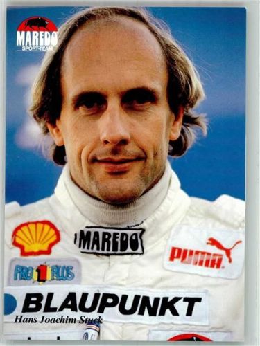 Hans Joachim Stuck Weltmeister Porsche Werksfahrer Werbung Maredo