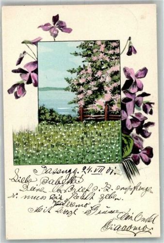 1901 Frühlingslandschaften I. Ser. X. 5.