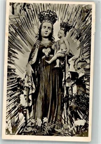 Zwiefalten 1956 Gnadenbild der Gottesmutter Klosterkirche