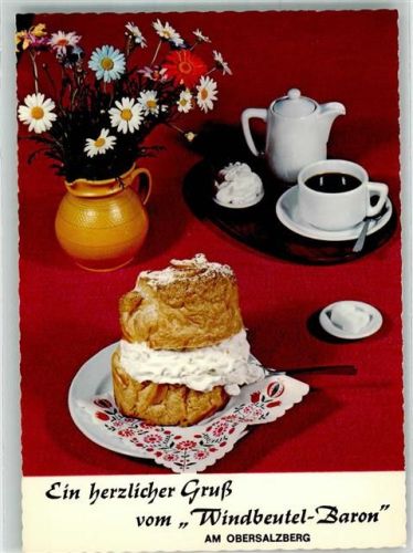 Obersalzberg Alpengasthaus und Cafe Graflhöhe Beim Windbeutel-Baron Fotograf Ernst Baumann