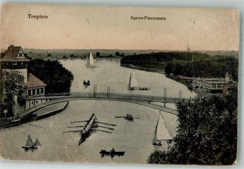 Treptow 1925 Gasthaus See- Panorama