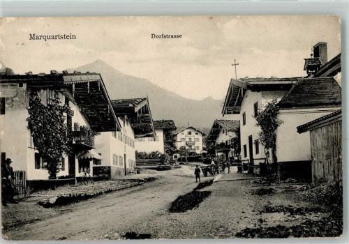 Marquartstein 1913 Dorfstrasse