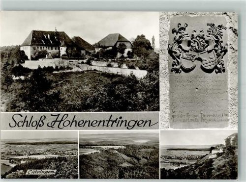 Entringen Fliegeraufnahme Schloss Hohenentringen