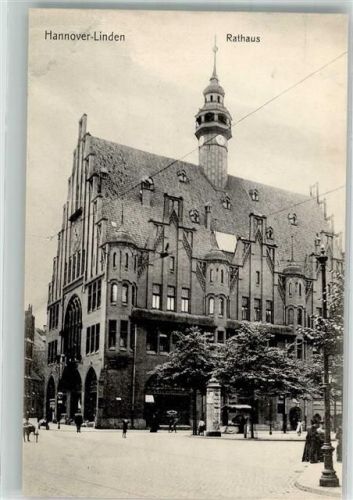 Linden Rathaus Litfaßsäule