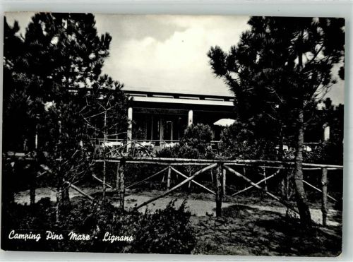 Lignano Sabbiadoro 1960 Camping Pino Mare