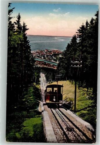 Heidelberg Elektr. Bahn zum Königstuhl Verlag Edm. v. König No. 595