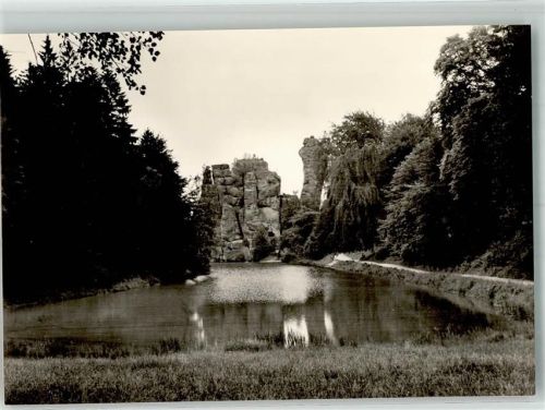Holzhausen-Externsteine Die Externsteine aus Südwesten Verlag Karl Hublow No. 3