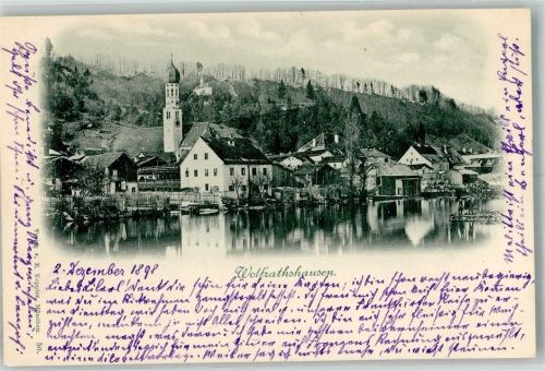 Wolfratshausen 1898 Adelskorrespondenz