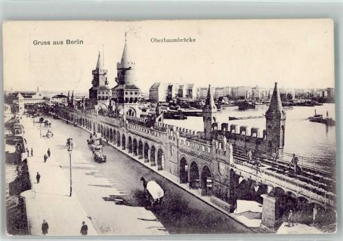 Kreuzberg 1907 Oberbaumbrücke