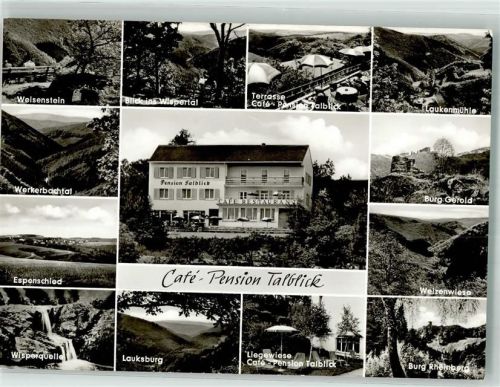 Espenschied Cafe Pension Talblick Werkerbachtal Wispertal Weisenstein Wisperquelle Lauksburg Burg Rheinberg Weizenwiese Burg Gerold Laukenmühle